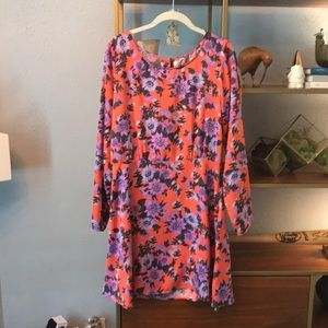 Free people floral dress.
